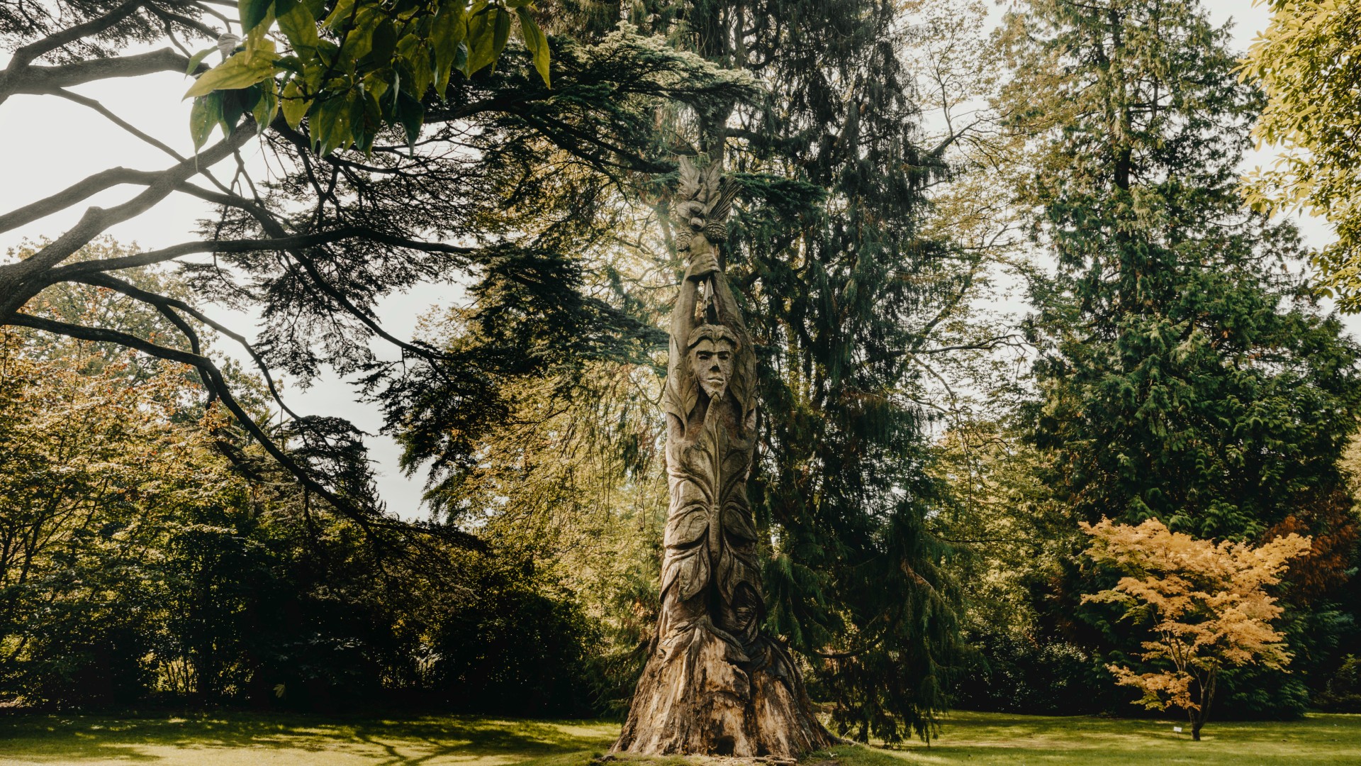 Botanical garden at Royal Victoria Park